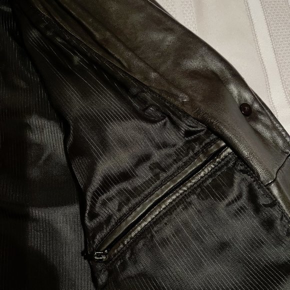 EUC Danier Men's Leather Coat sz M - Picture 11 of 16